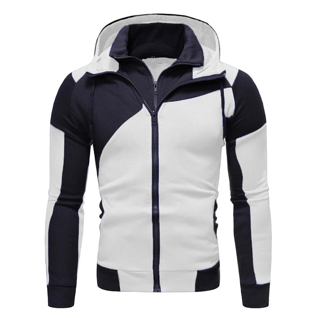 Fake two contrast sports jackets