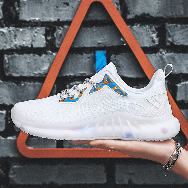 Men Breathable Casual Fly Woven Shoes