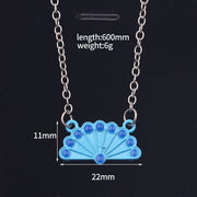 Personalized Fashion Jewelry, Peacock  Necklace, Alloy Jewelry