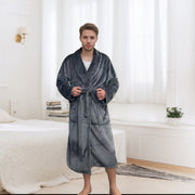 Couple Bathrobe Long Pajamas Homewear