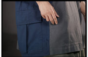Uniform Color Short Sleeve T Shirt For Men Loose
